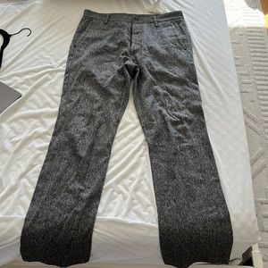 Rag & bone gray button up pants